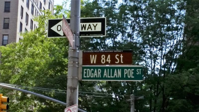 Edgar Allan Poe Street sign - New York City - History's Homes