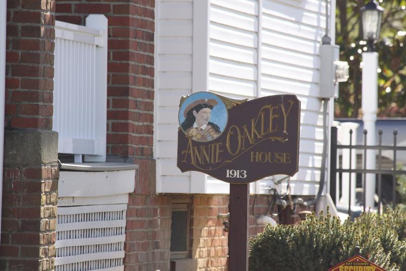 Annie Oakley Home sign - MD - History's Homes