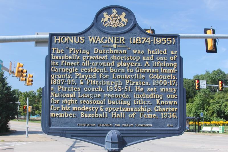 Honus Wagner Home marker - PA - History's Homes