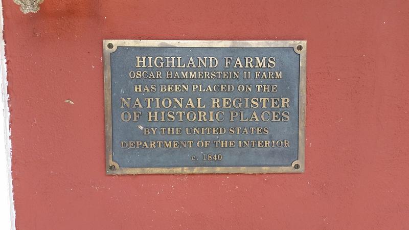 Highland Farm plaque - Doylestown, PA - History's Homes