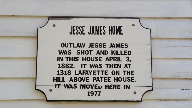 Jesse James Home marker - MO - History's Homes