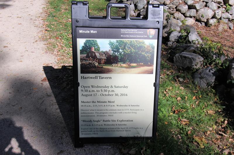 Hartwell Tavern sign - Lincoln - History's Homes