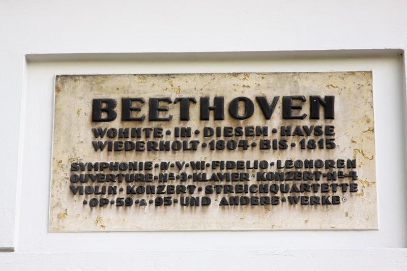 Pasqualatihaus Beethoven plaque - Vienna - History's Homes
