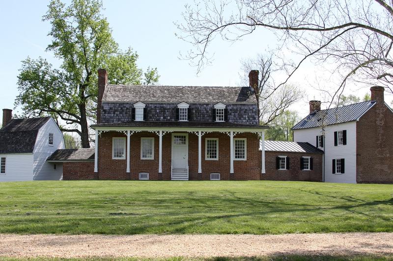 Thomas Stone House back view - MD - History's Homes