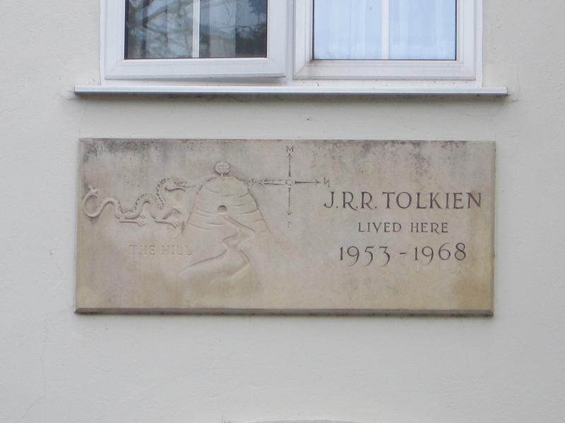 J.R.R. Tolkien Home marker - Oxford - History's Homes