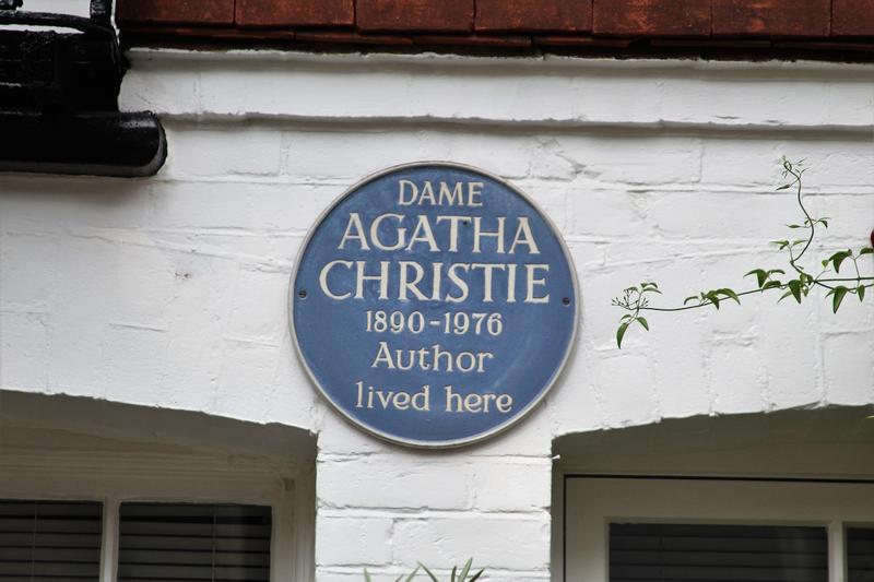 Agatha christie Home plaque - London - History's Homes