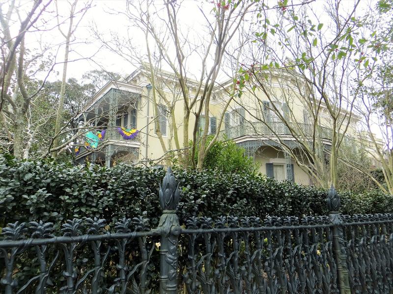 Colonel Short's Villa cornstalk fence - New Orleans - History's Homes