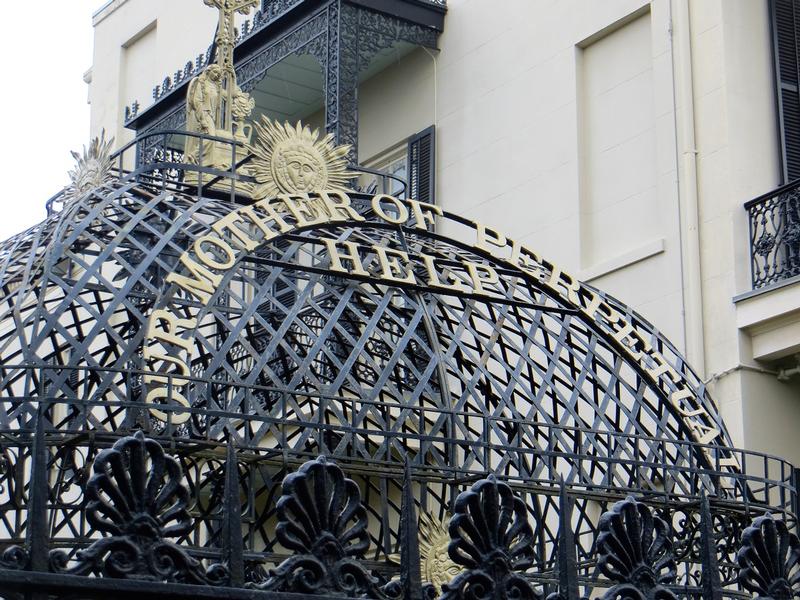 Our Mother of Perpetual Help sign - New Orleans - History's Homes