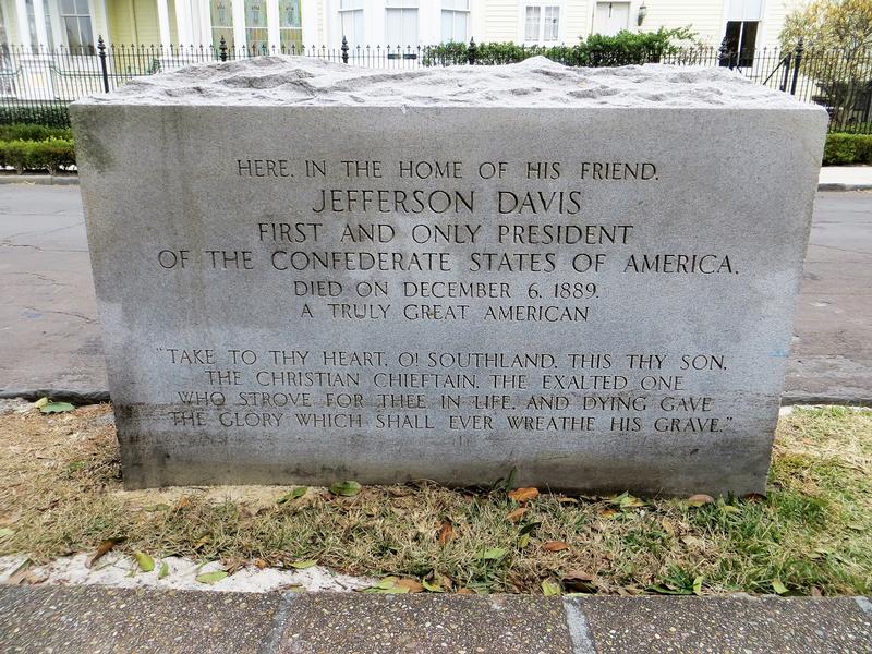 Payne-Strachan House marker front - New Olreans - History's Homes