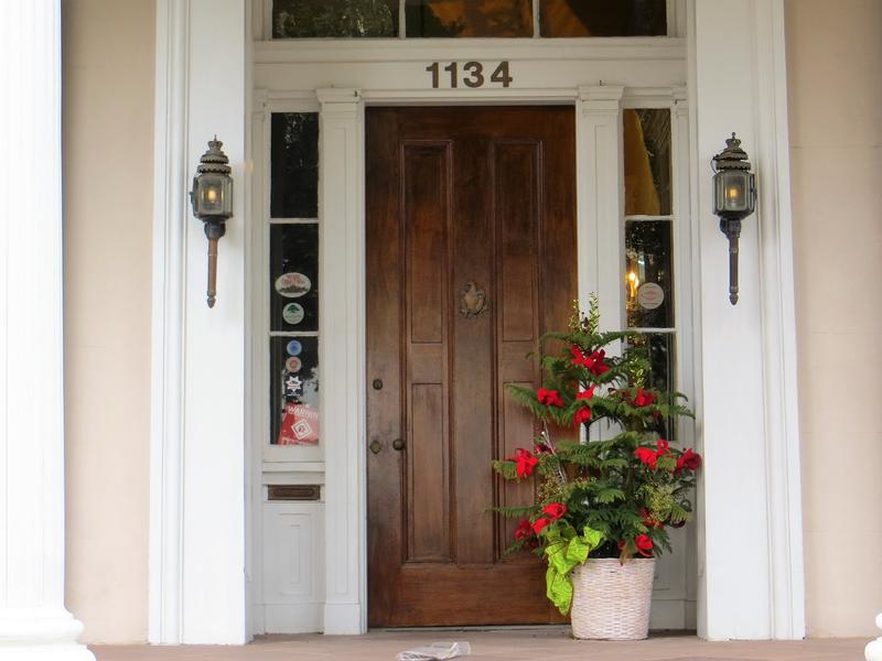 Payne-Strachan House front door - New Olreans - History's Homes