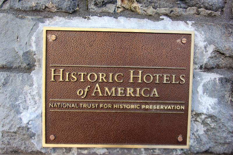 Mark Hopkins Hotel Historic Hotels plaque - San Francisco - History's Homes