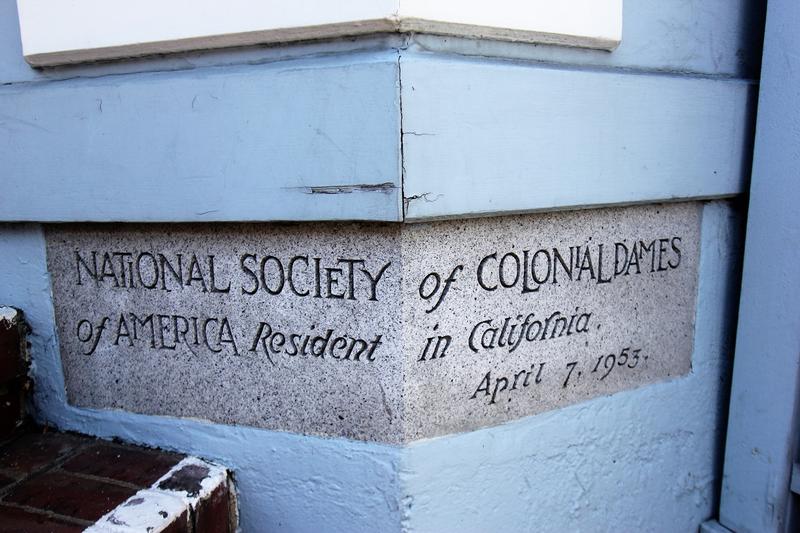 McElroy Octagon House cornerstone - San Francisco - History's Homes