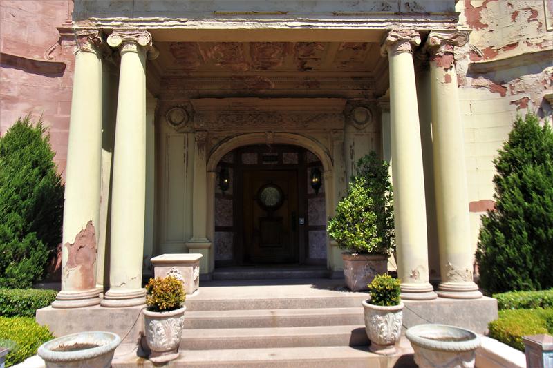 Whittier Mansion front door - San Francisco - History's Homes