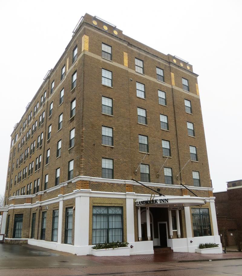 Landmark Inn side view - Marquette - History's Homes