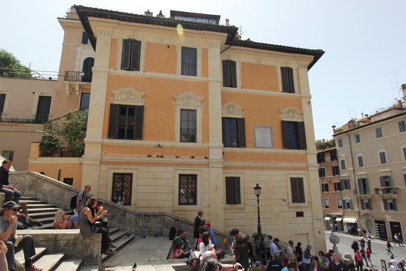 Keats-Shelley House Piazza di Spagna - Rome - History's Homes