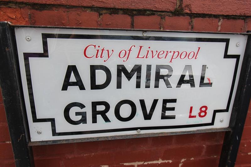 Admiral Grove sign - Liverpool - History's Homes