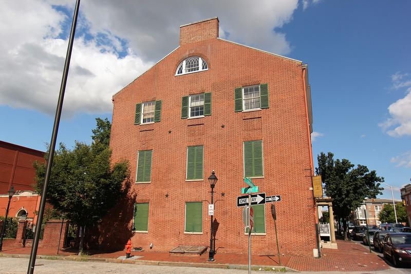 Carroll Mansion side view - Baltimore - History's Homes