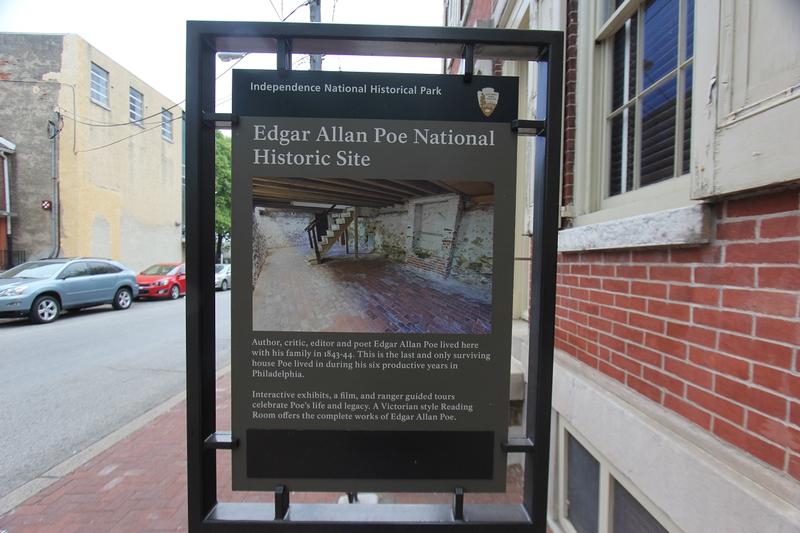 Edgar Allan Poe Home sign - History's Homes