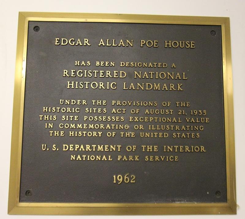 Edgar Allan Poe Home marker - Philadelphia - History's Homes